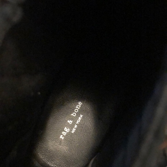 Rag & Bone Women’s Rover Black Cheetah Print Ankle Boots - Picture 6 of 6